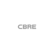 CBRE logo — corporate event DJ client of DJ Reese