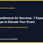 Conference DJ Services: 7 Expert Tips to Elevate Your Event