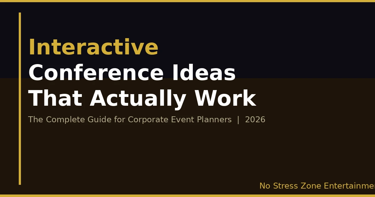 interactive conference ideas
