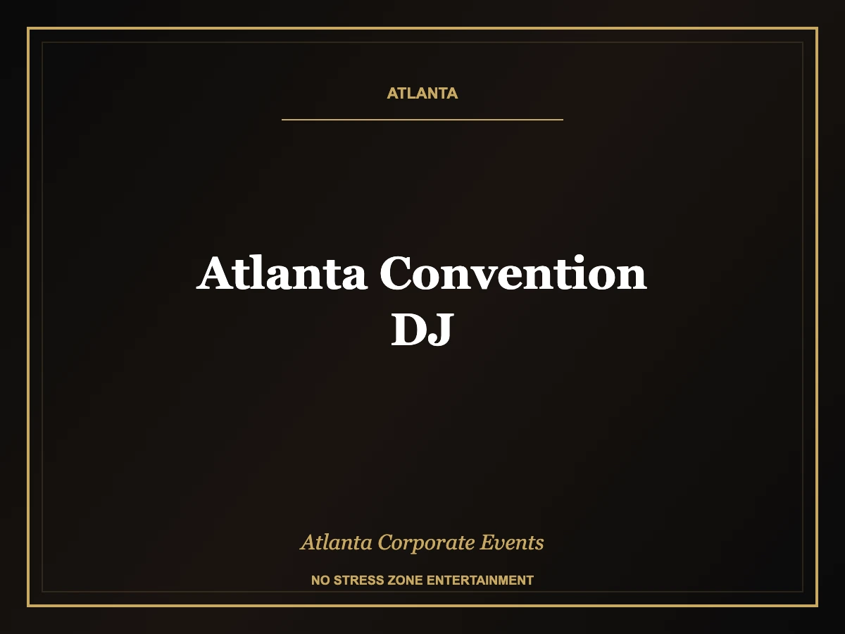 atlanta convention dj Atlanta