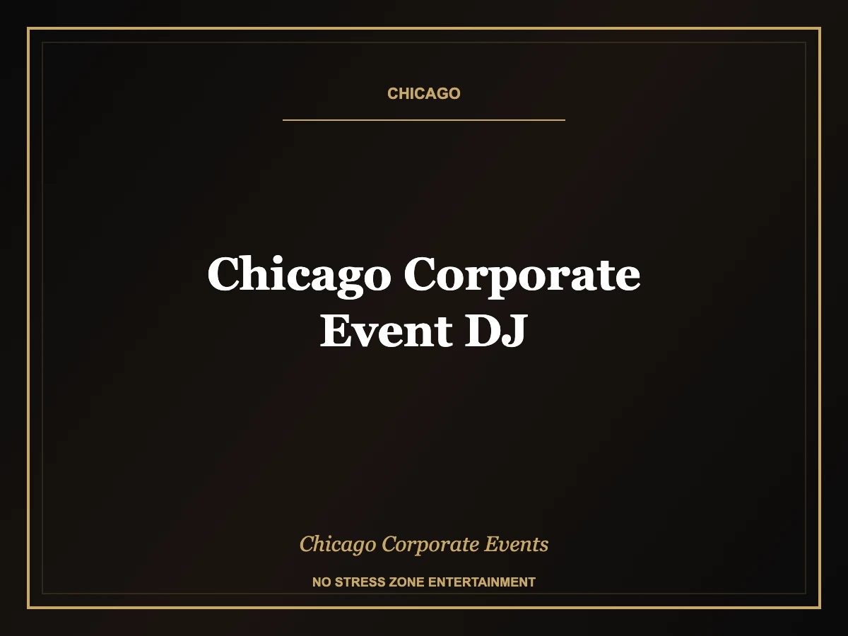 chicago corporate event dj Chicago