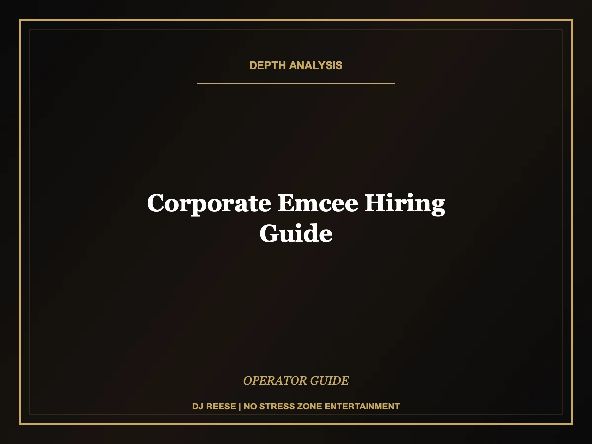corporate emcee hiring guide operator framework