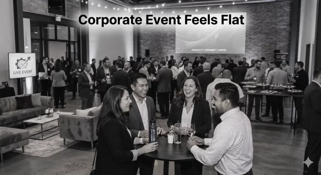 Corporate Event Feels Flat