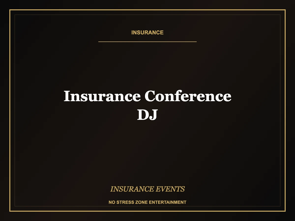 insurance conference dj operator