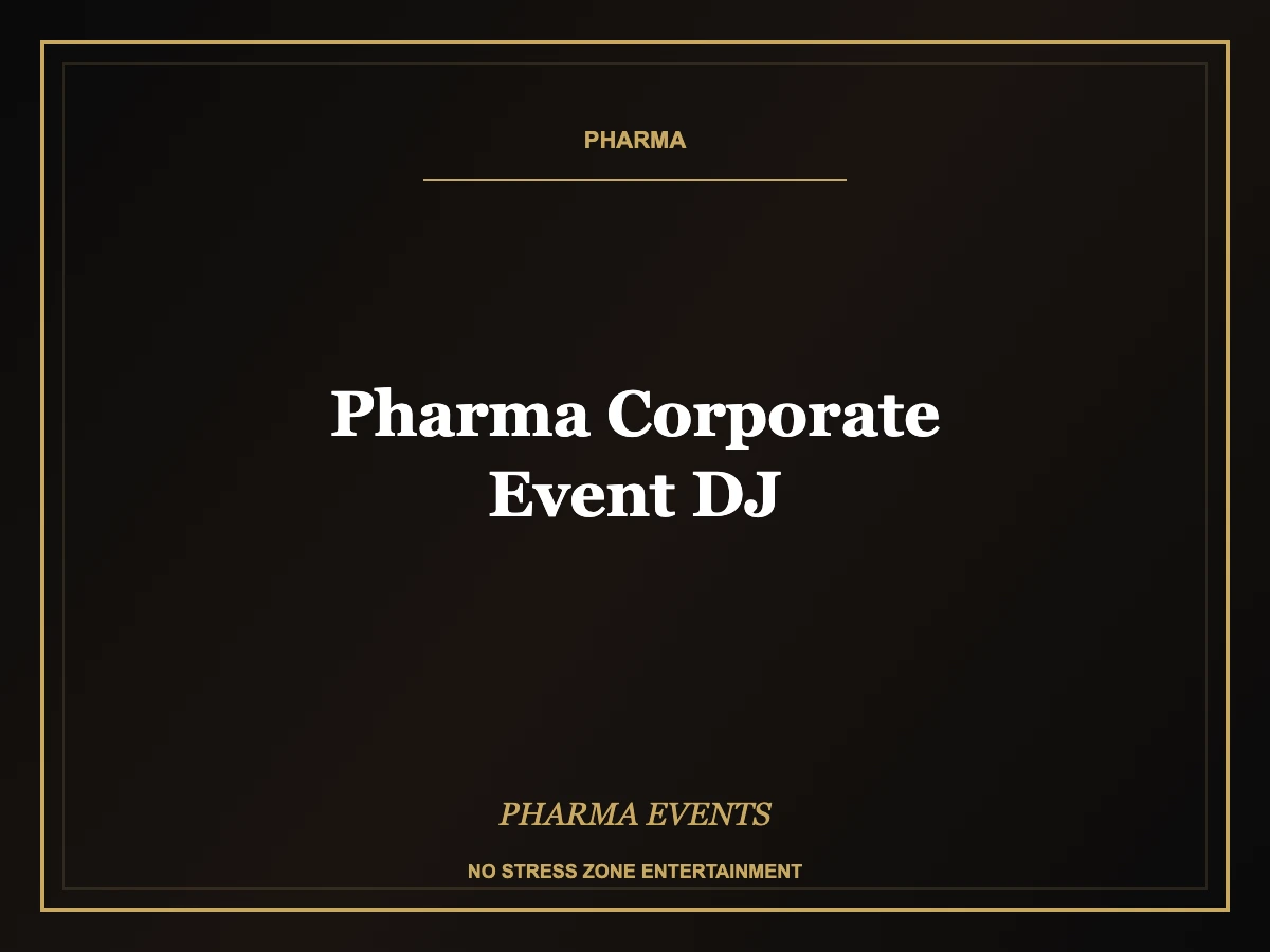 pharma corporate event dj operator