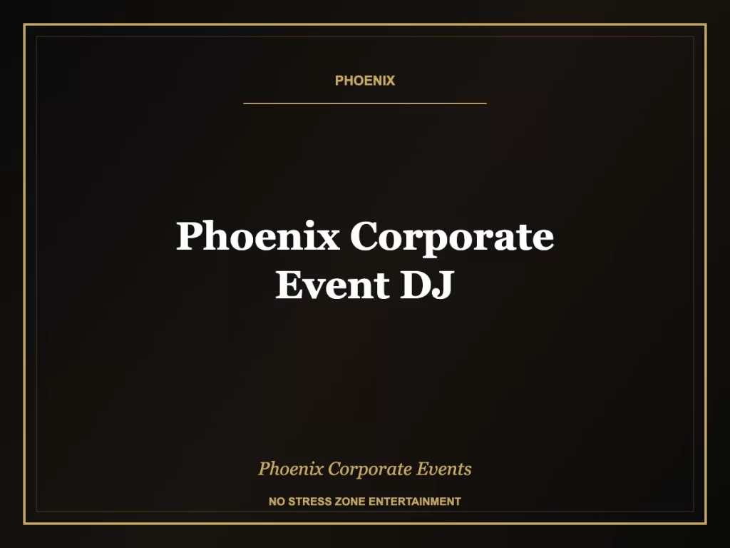 phoenix corporate event dj Phoenix