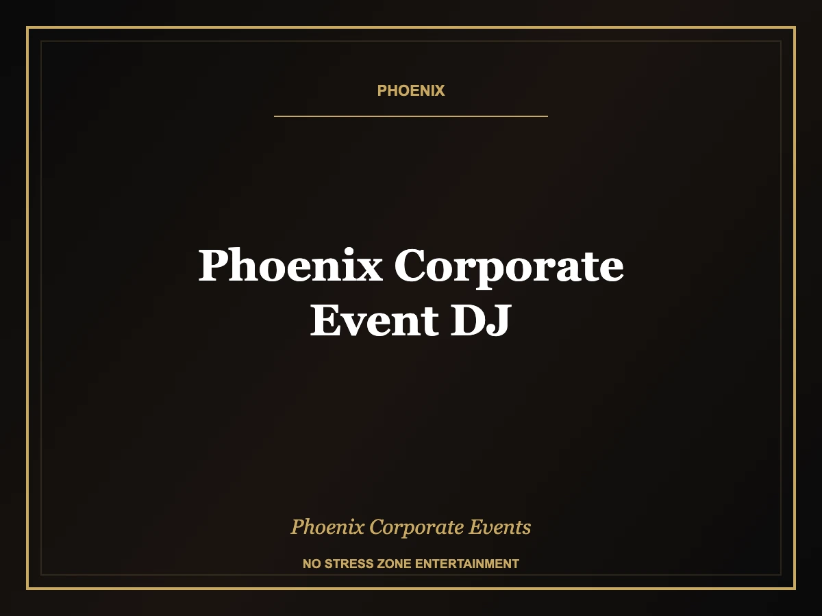 phoenix corporate event dj Phoenix