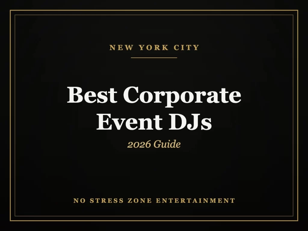 Best corporate event DJs in New York City 2026 guide