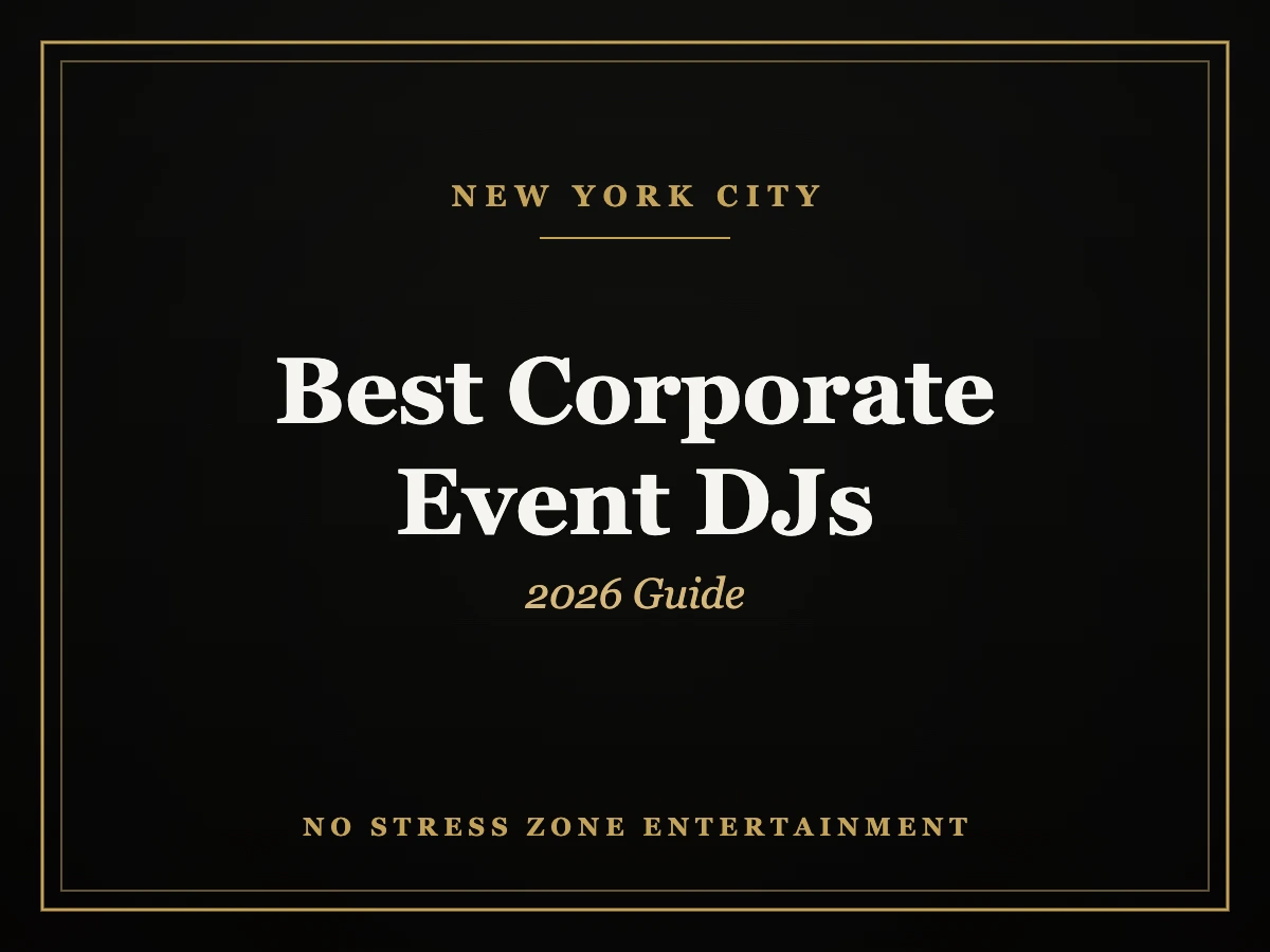 Best corporate event DJs in New York City 2026 guide