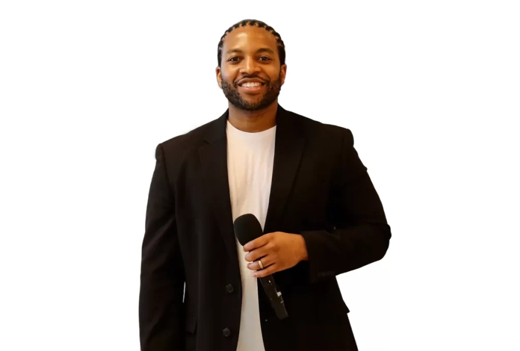DJ Reese of No Stress Zone Entertainment, corporate event emcee for Philadelphia